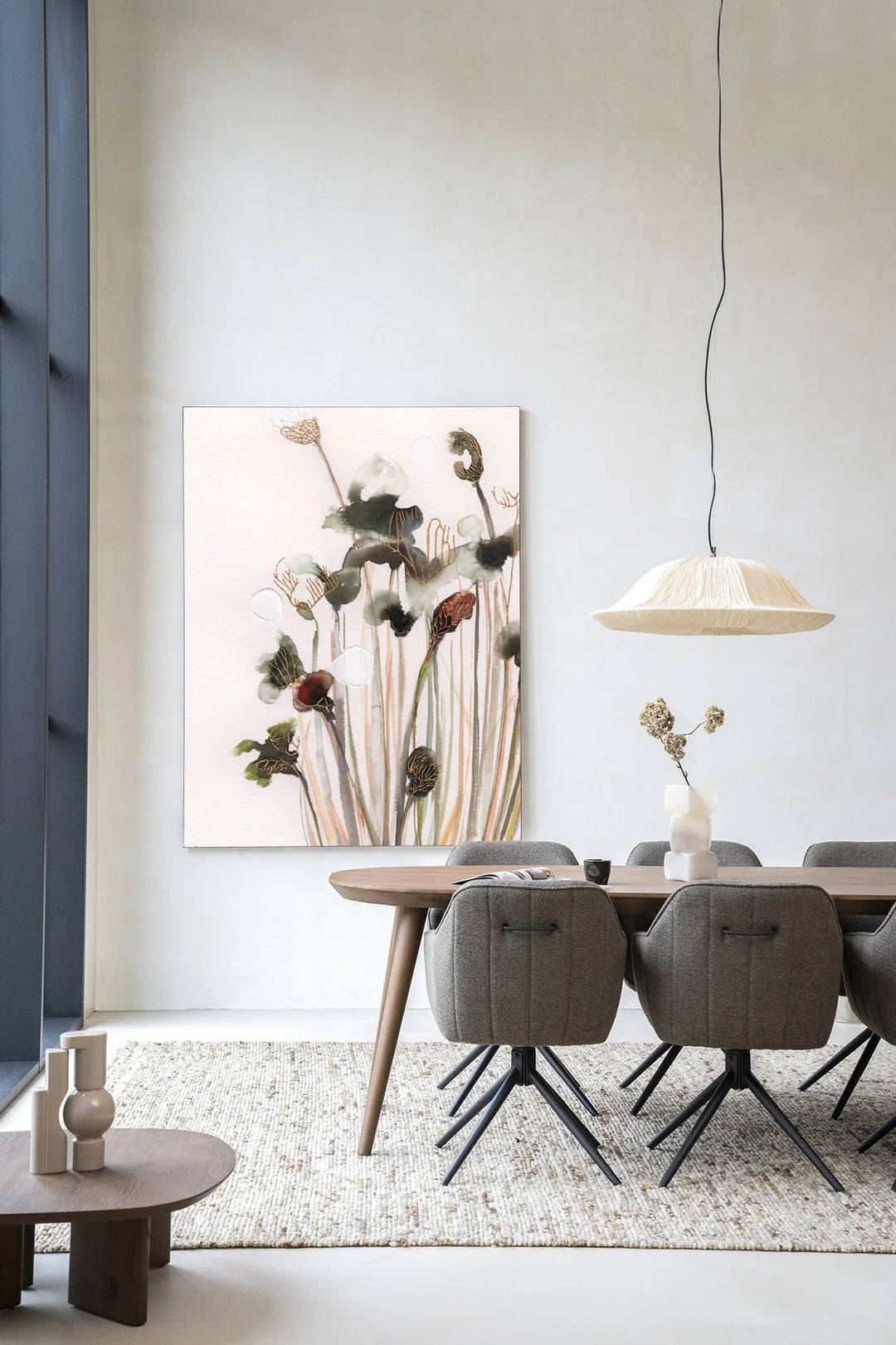 Pastel Flowers 2 - Moderne Wanddecoratie | Artprint, Glass Art & Wandkleed