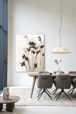 Pastel Flowers 2 - Moderne Wanddecoratie | Artprint, Glass Art & Wandkleed