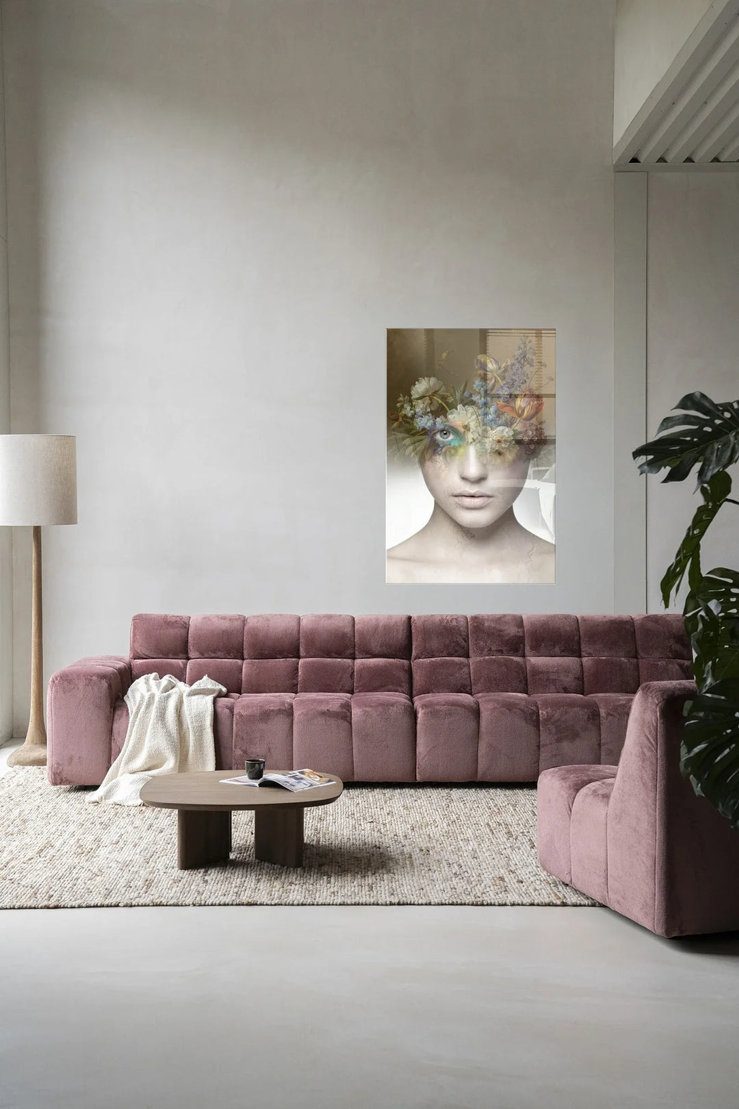 Bloom - Moderne Wanddecoratie | Artprint, Glass Art & Wandkleed
