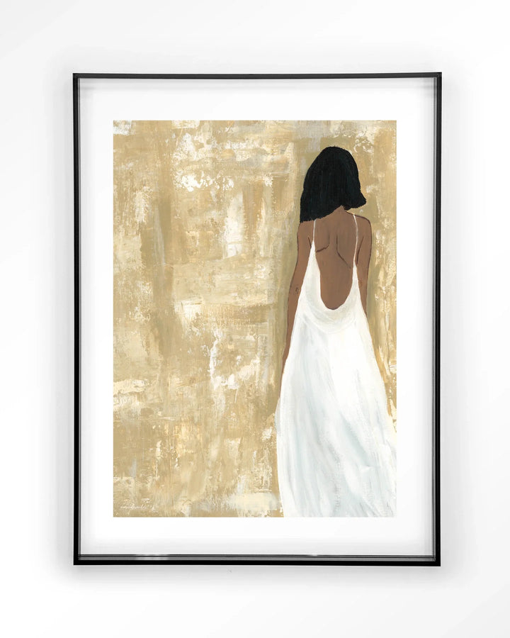 She opened her heart - Moderne Wanddecoratie | Artprint, Glass Art & Wandkleed