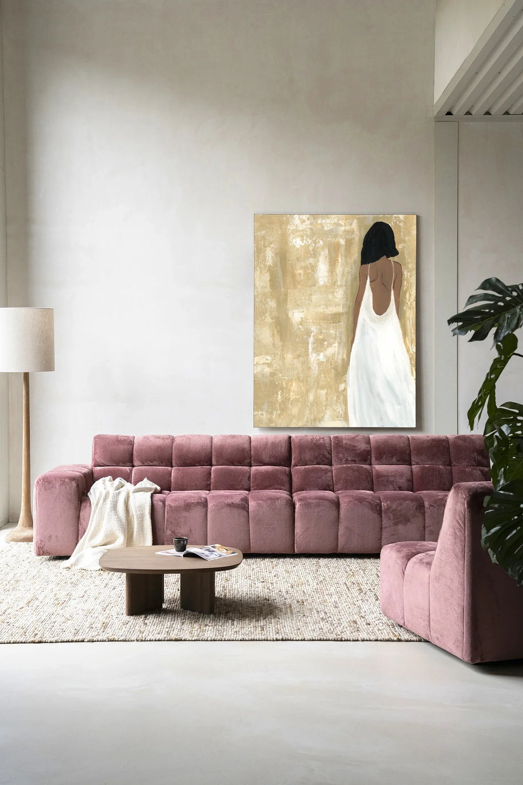 She opened her heart - Moderne Wanddecoratie | Artprint, Glass Art & Wandkleed