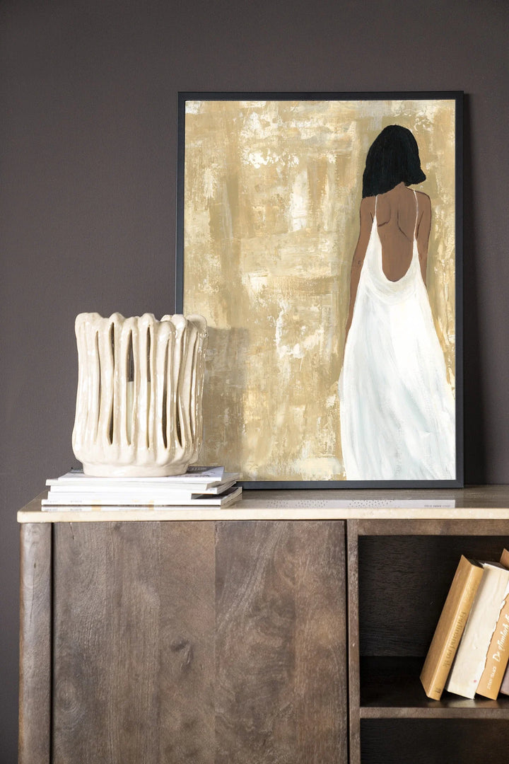 She opened her heart - Moderne Wanddecoratie | Artprint, Glass Art & Wandkleed