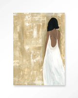 She opened her heart - Moderne Wanddecoratie | Artprint, Glass Art & Wandkleed