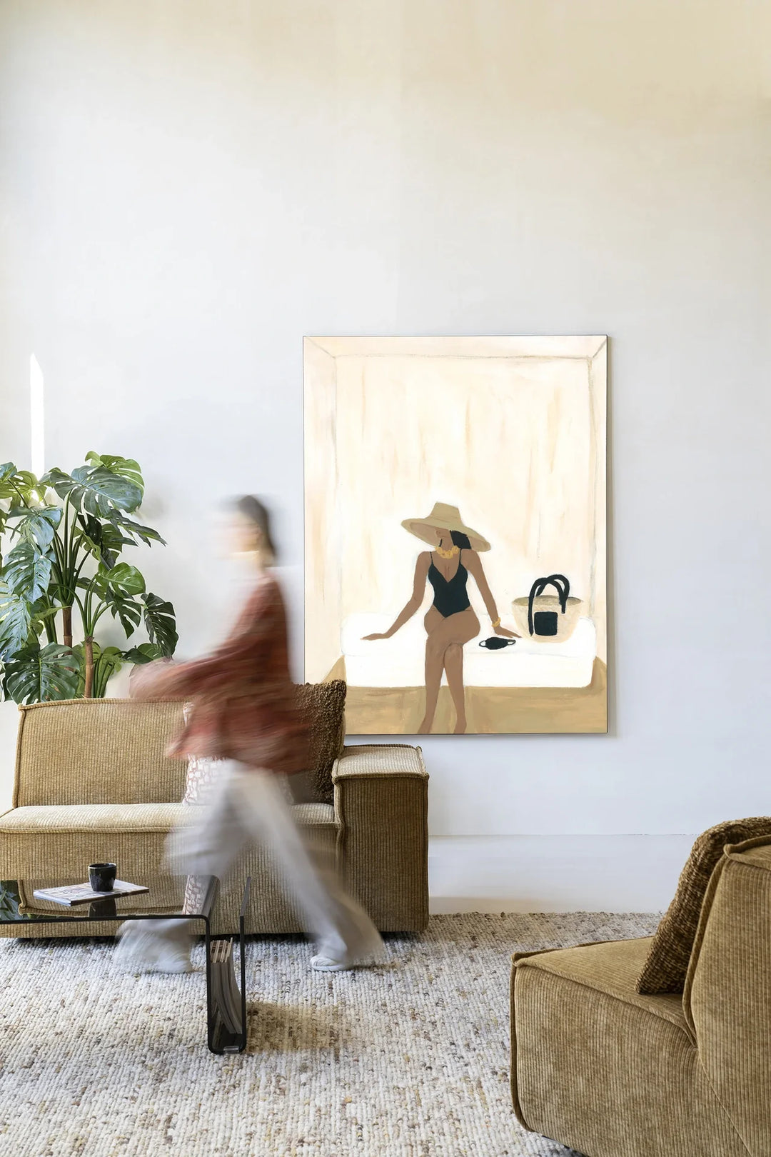 Luxuriate regardless - Moderne Wanddecoratie | Artprint, Glass Art & Wandkleed