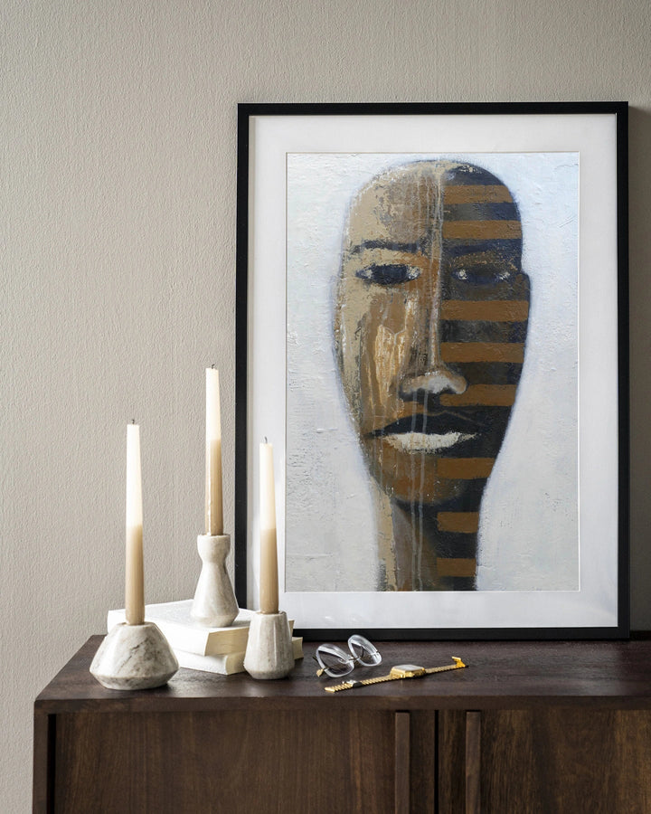 Head 1 - Moderne Wanddecoratie | Artprint, Glass Art & Wandkleed