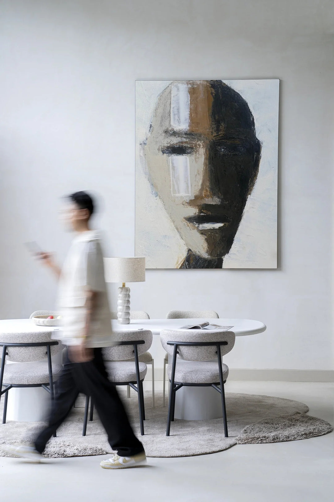 Head 2 - Moderne Wanddecoratie | Artprint, Glass Art & Wandkleed