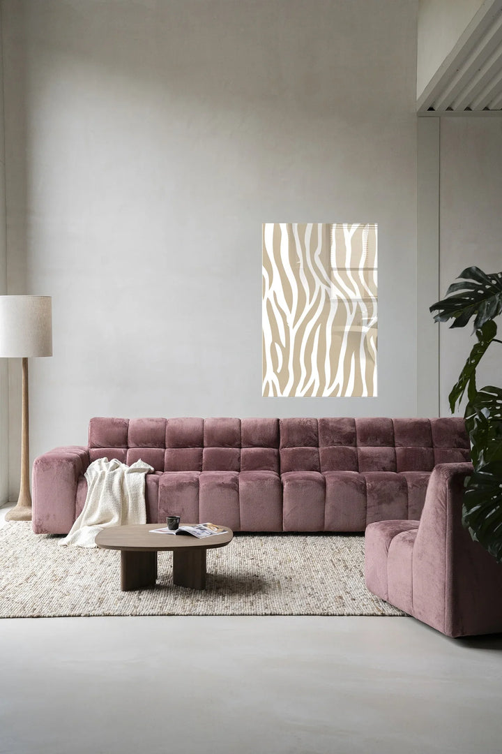 Savanna Beige - Moderne Wanddecoratie | Artprint, Glass Art & Wandkleed