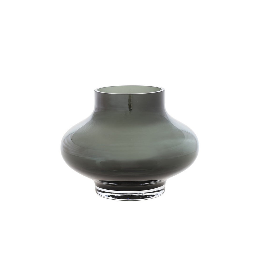 Ruumma Grey vaas – Mondgeblazen handgemaakt glas Ø20 & Ø28 cm