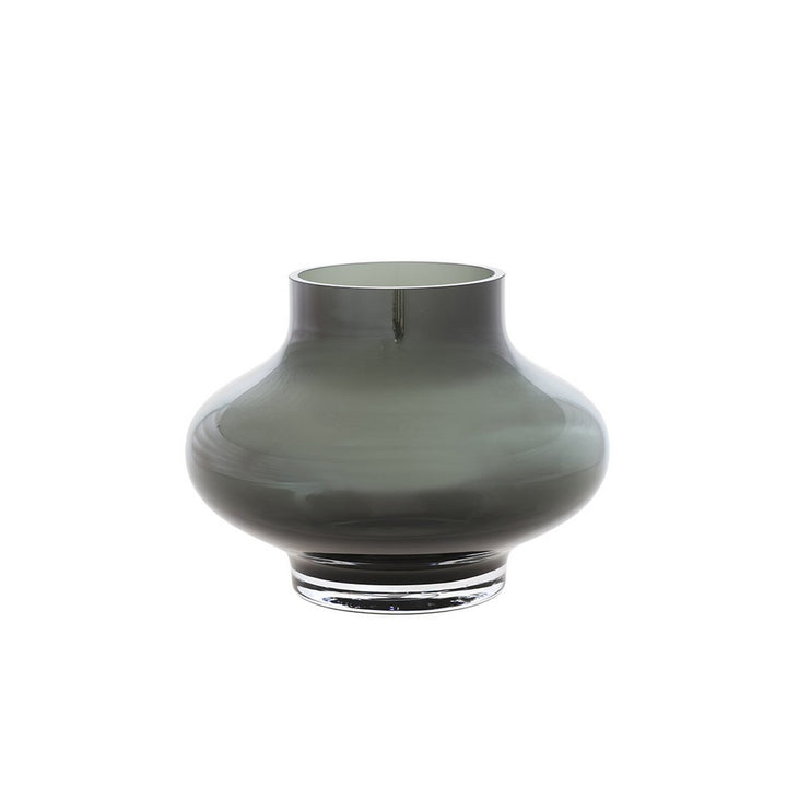 Ruumma Grey vaas – Mondgeblazen handgemaakt glas Ø20 & Ø28 cm