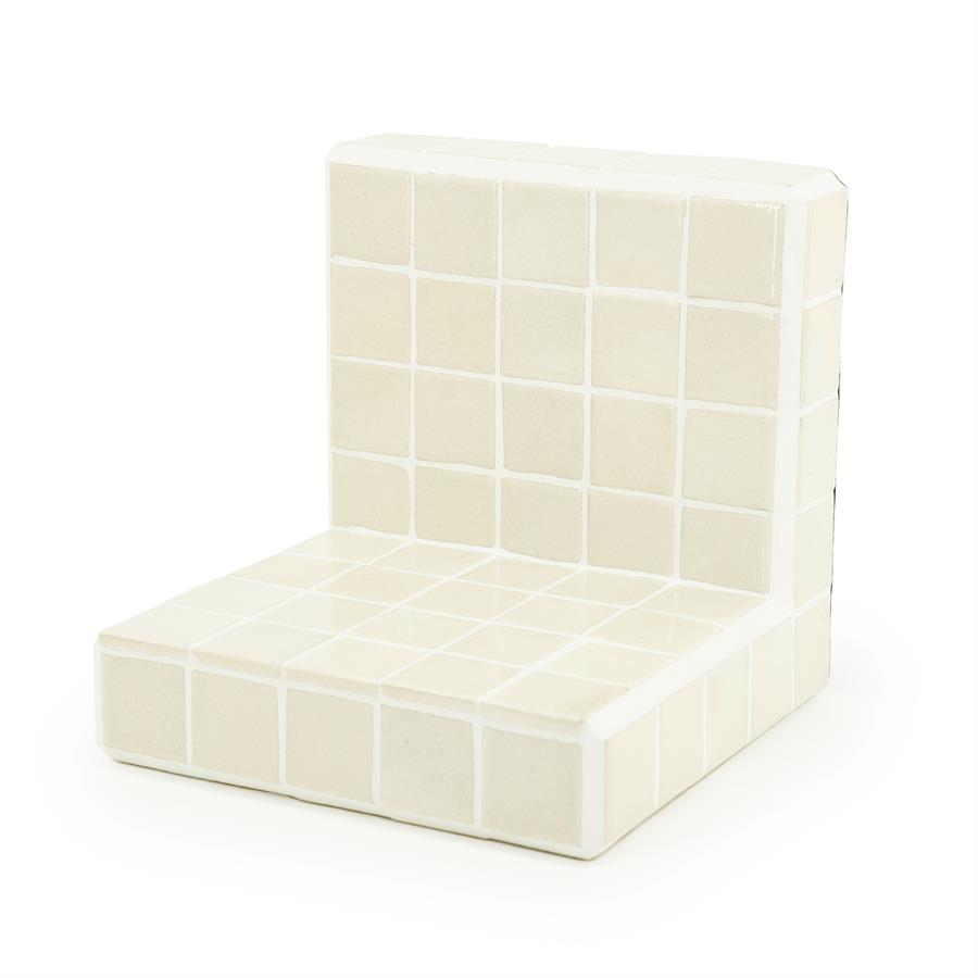 Wand decoratie Evi | Beige Aardewerk