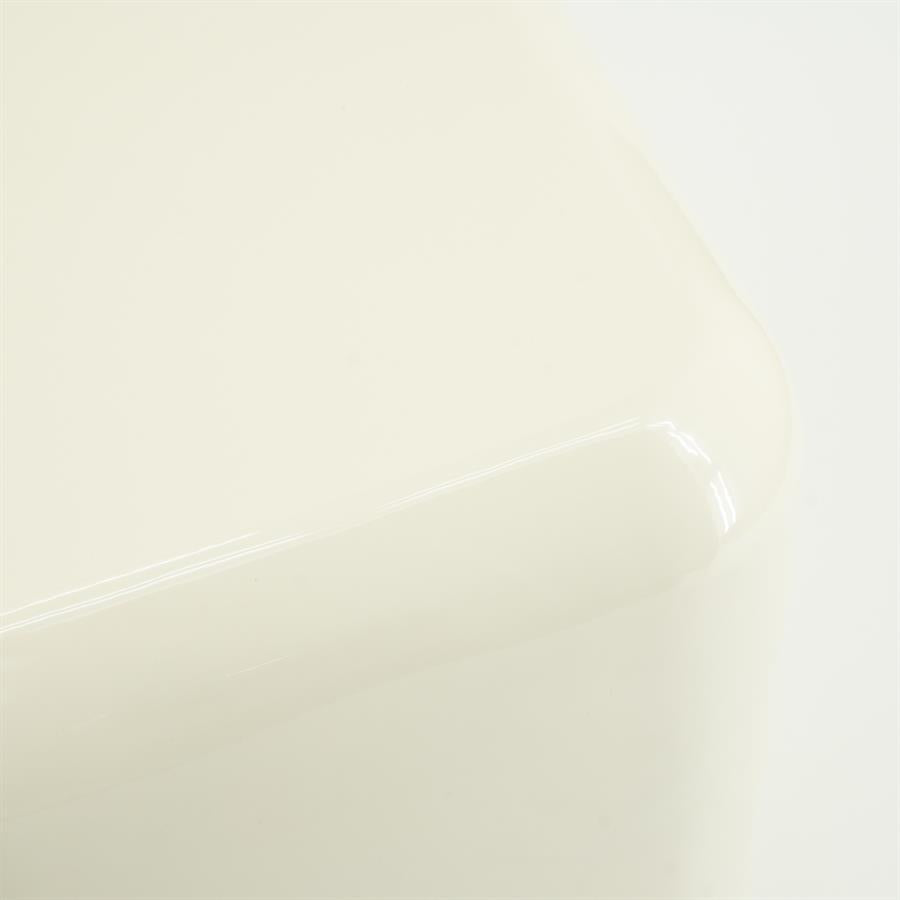 Poef Dixon | Beige Metaal