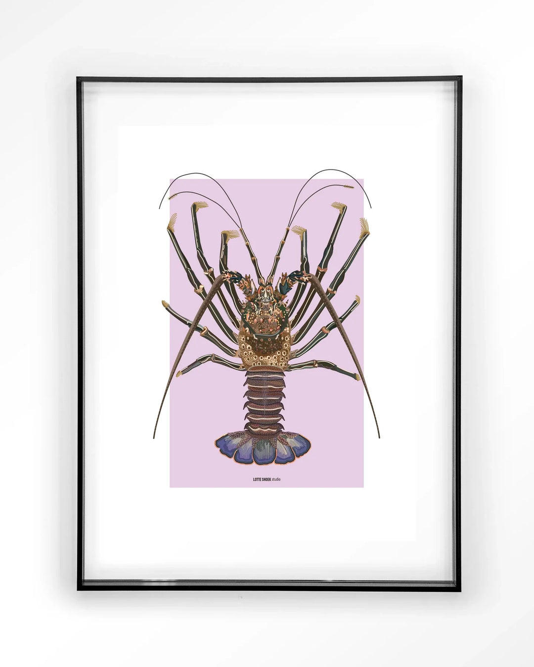 Langosta - Moderne Wanddecoratie | Artprint, Glass Art & Wandkleed