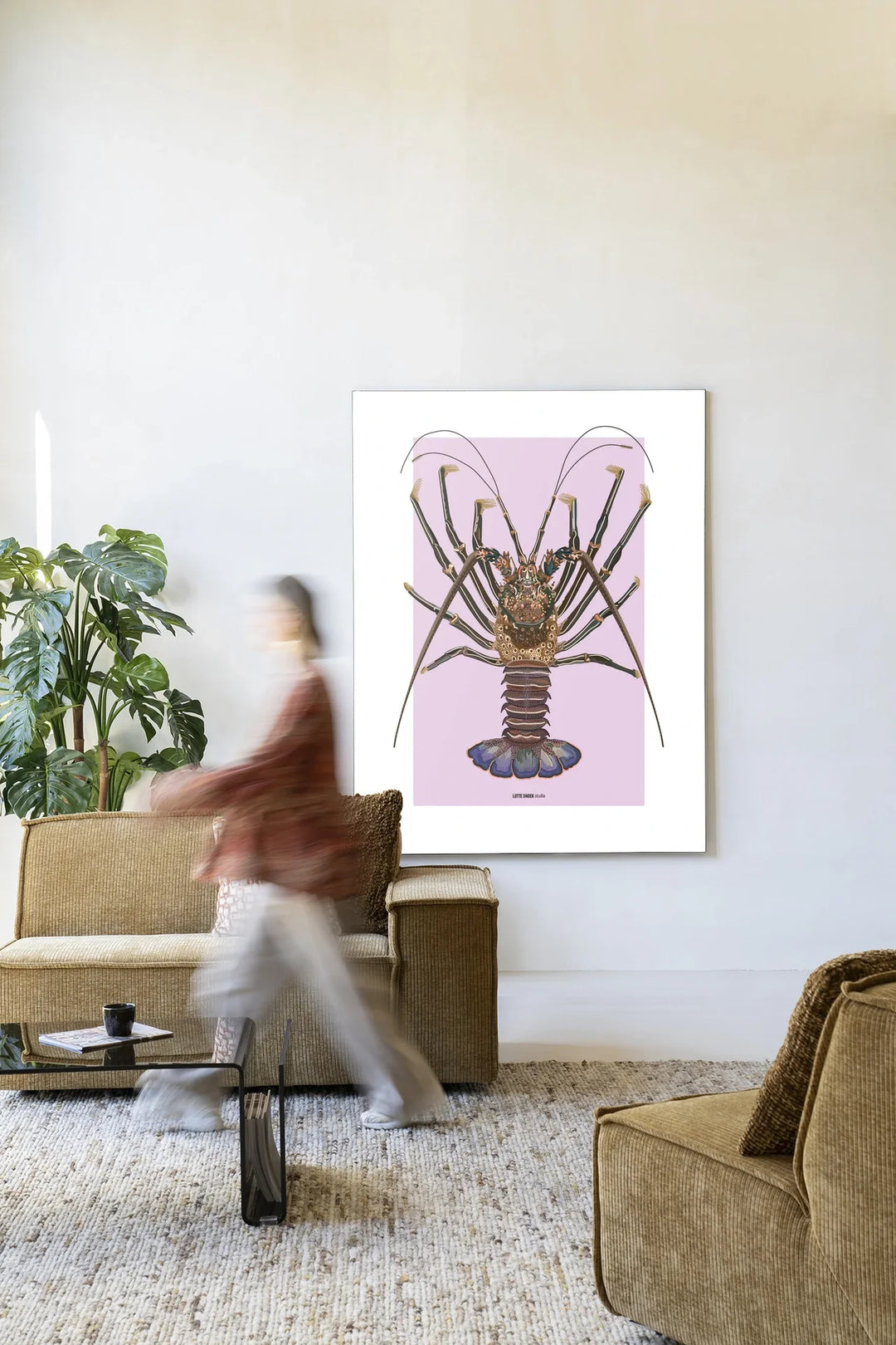Langosta - Moderne Wanddecoratie | Artprint, Glass Art & Wandkleed