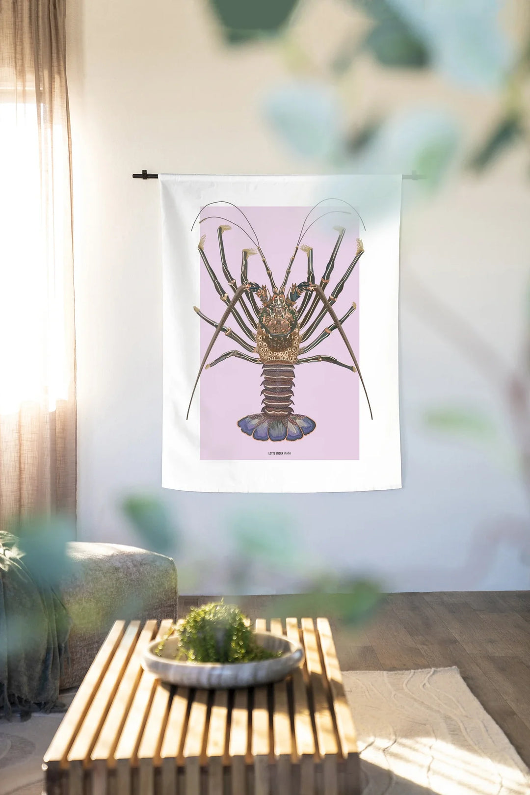Langosta - Moderne Wanddecoratie | Artprint, Glass Art & Wandkleed