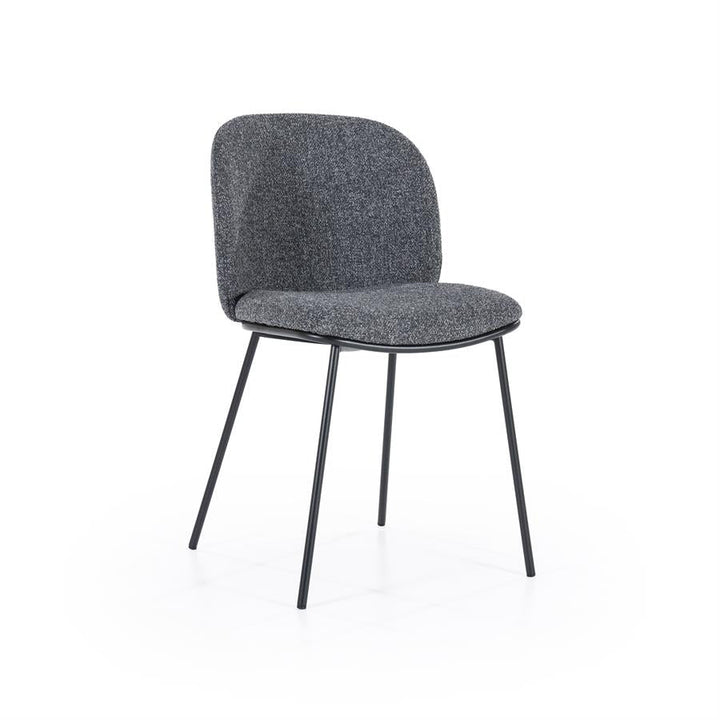Eetkamerstoel Clypso | Grijs Polyester