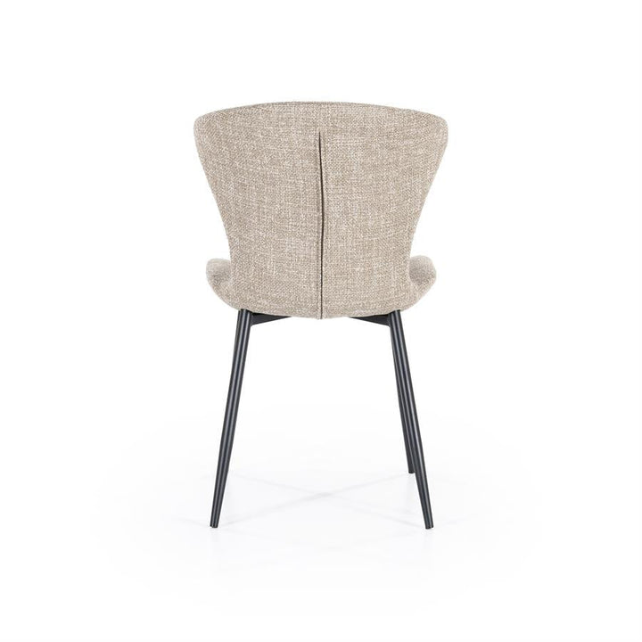 Eetkamerstoel Spinner | Taupe Polyester