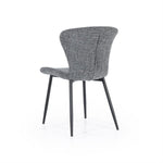 Eetkamerstoel Spinner | Grijs Polyester