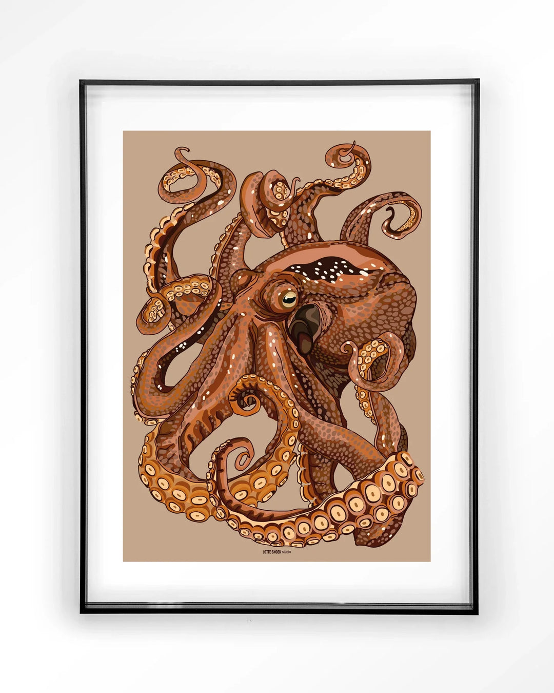 Pulpo - Moderne Wanddecoratie | Artprint, Glass Art & Wandkleed