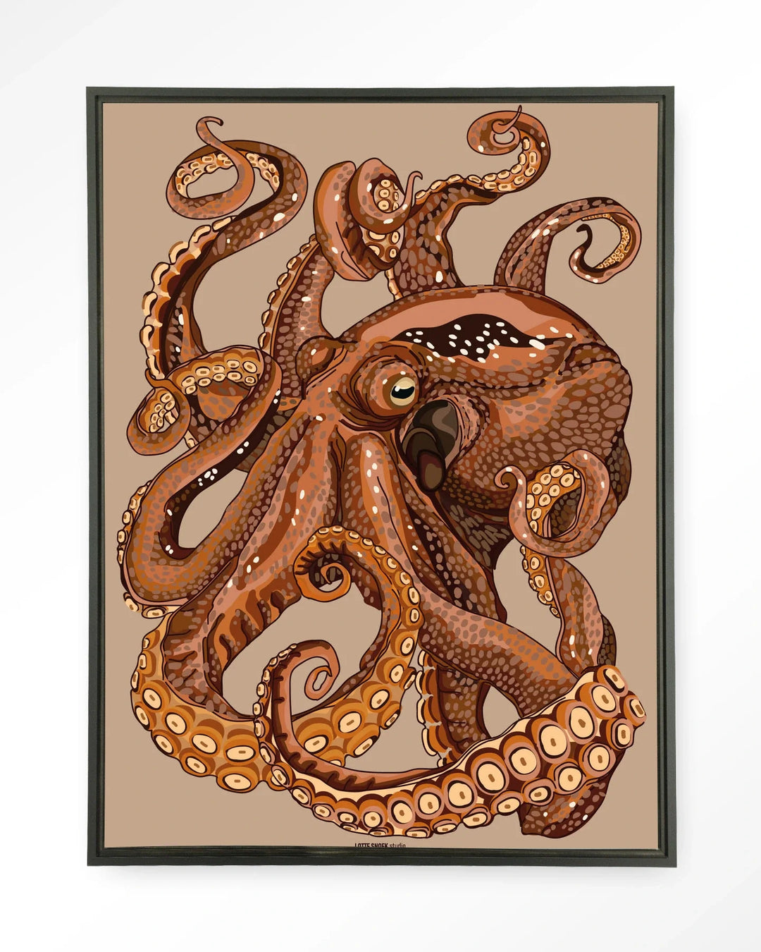 Pulpo - Moderne Wanddecoratie | Artprint, Glass Art & Wandkleed