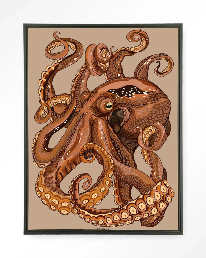 Pulpo - Moderne Wanddecoratie | Artprint, Glass Art & Wandkleed