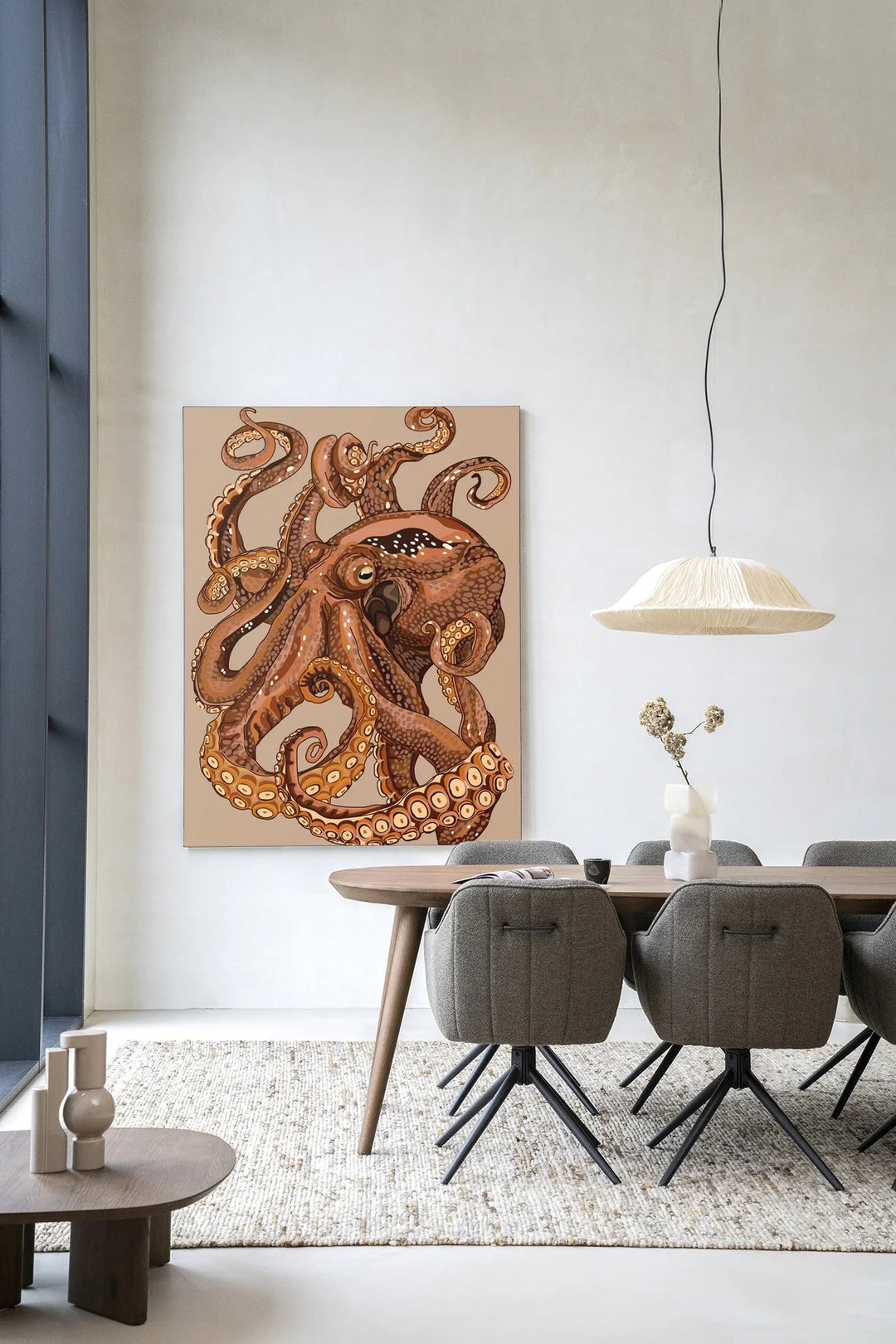 Pulpo - Moderne Wanddecoratie | Artprint, Glass Art & Wandkleed