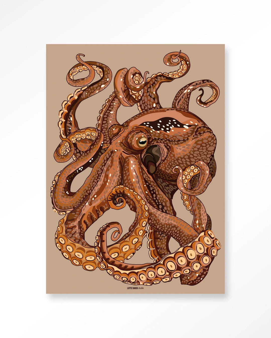 Pulpo - Moderne Wanddecoratie | Artprint, Glass Art & Wandkleed