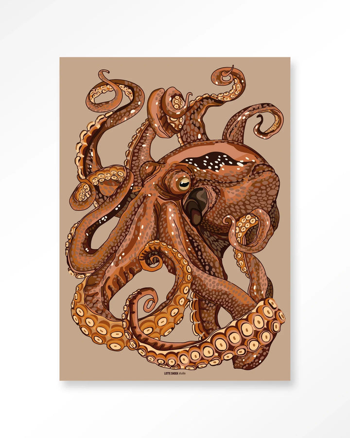 Pulpo - Moderne Wanddecoratie | Artprint, Glass Art & Wandkleed