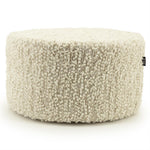 Poef Vista | Wit Polyester