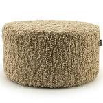 Poef Vista | Beige Polyester