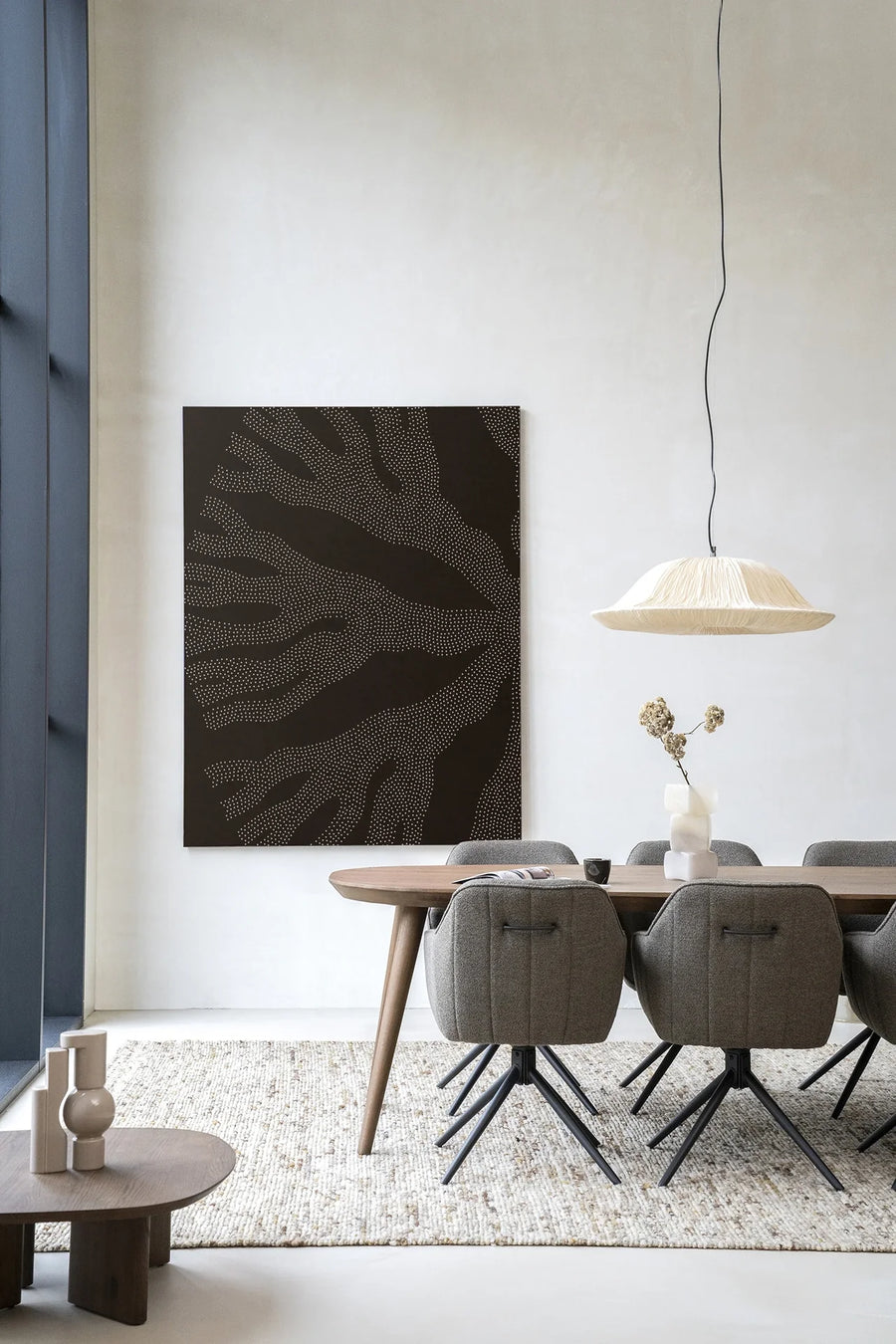 Circle Dark - Moderne Wanddecoratie | Artprint, Glass Art & Wandkleed