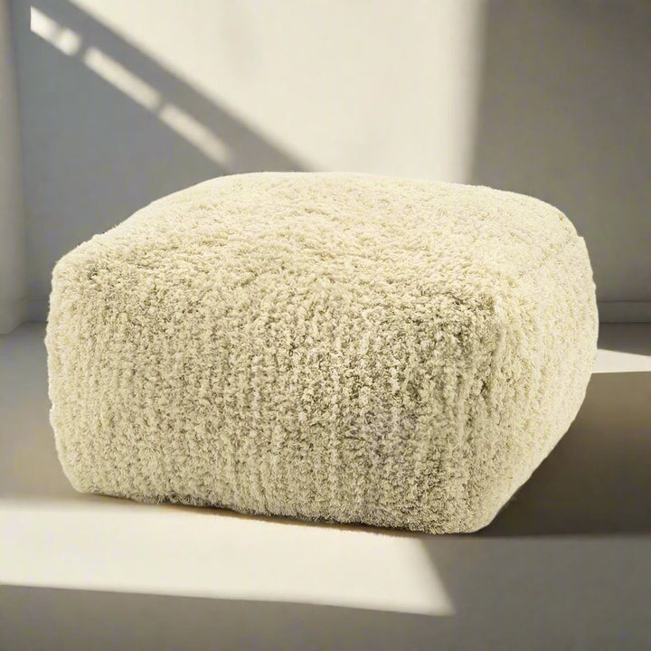 Poef Fez | Naturel 90% Polyester