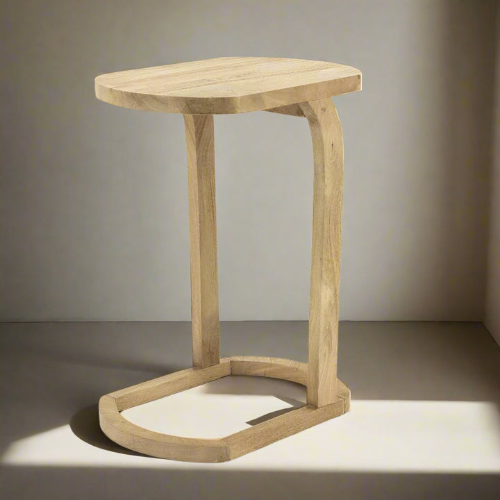 Bijzettafel Enzo | Naturel Mangohout
