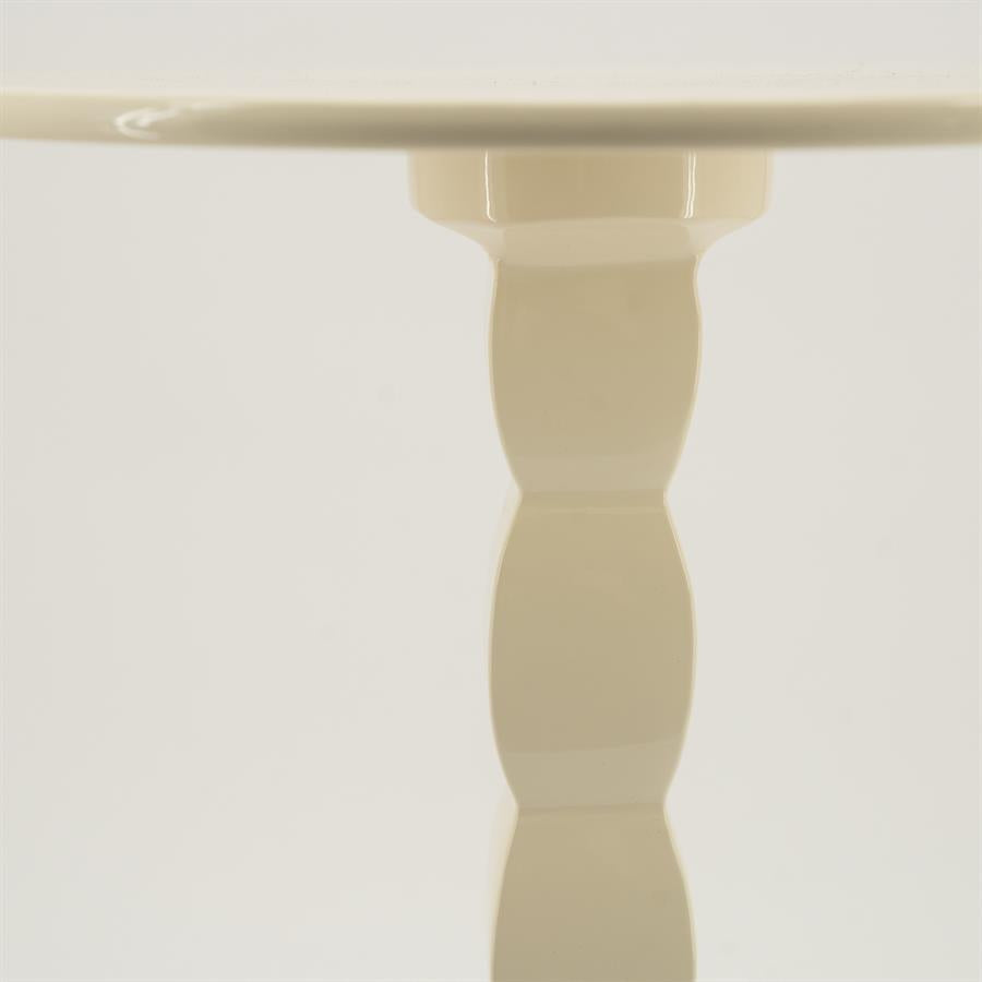 Bijzettafel Prinz | Beige Aluminium