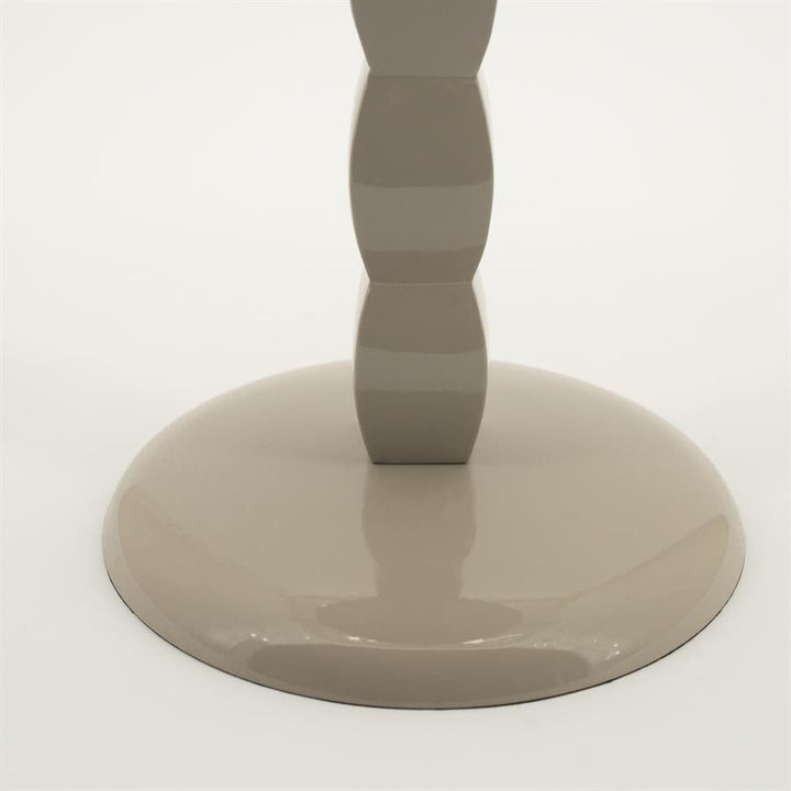Bijzettafel Prinz | Taupe Aluminium