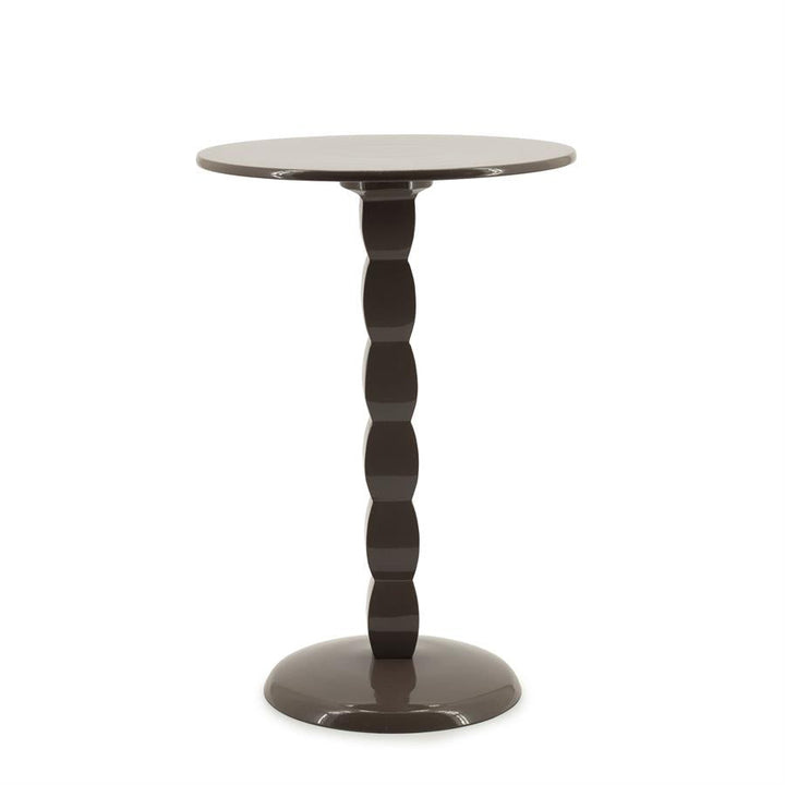 Bijzettafel Prinz | Donker Taupe Aluminium