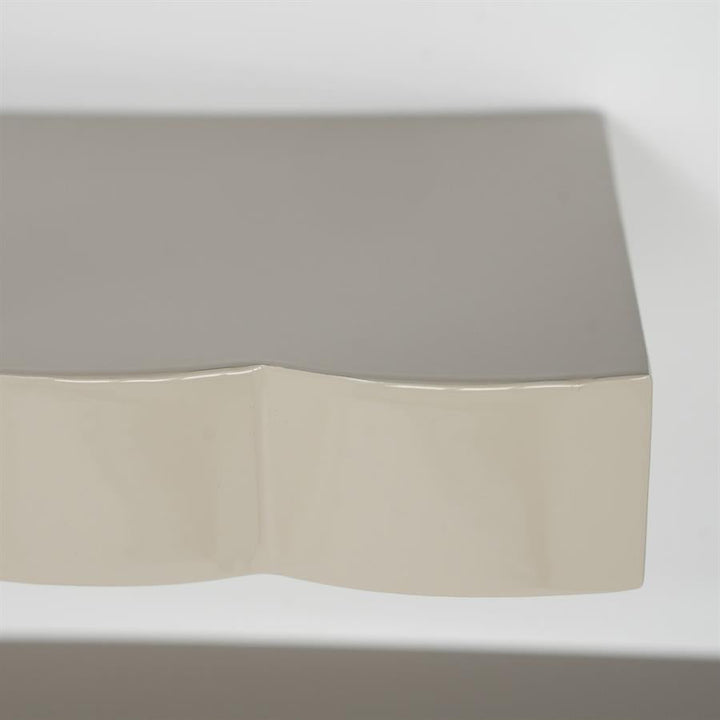 Wand decoratie Bloom | Taupe Metaal