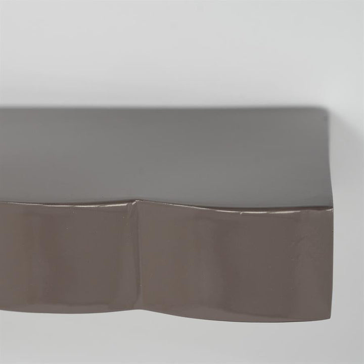 Wand decoratie Bloom | Taupe Metaal