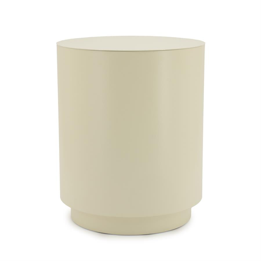 Bijzettafel Mesita | Beige Metaal