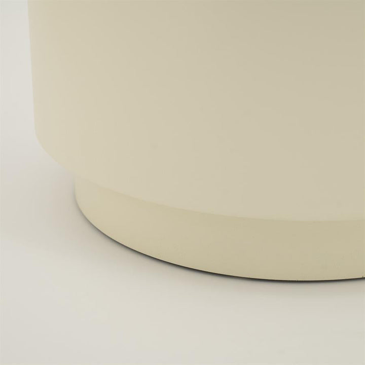 Bijzettafel Mesita | Beige Metaal