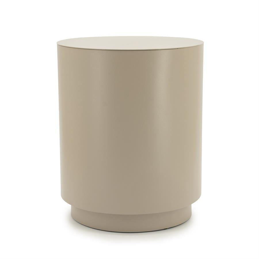 Bijzettafel Mesita | Taupe Metaal