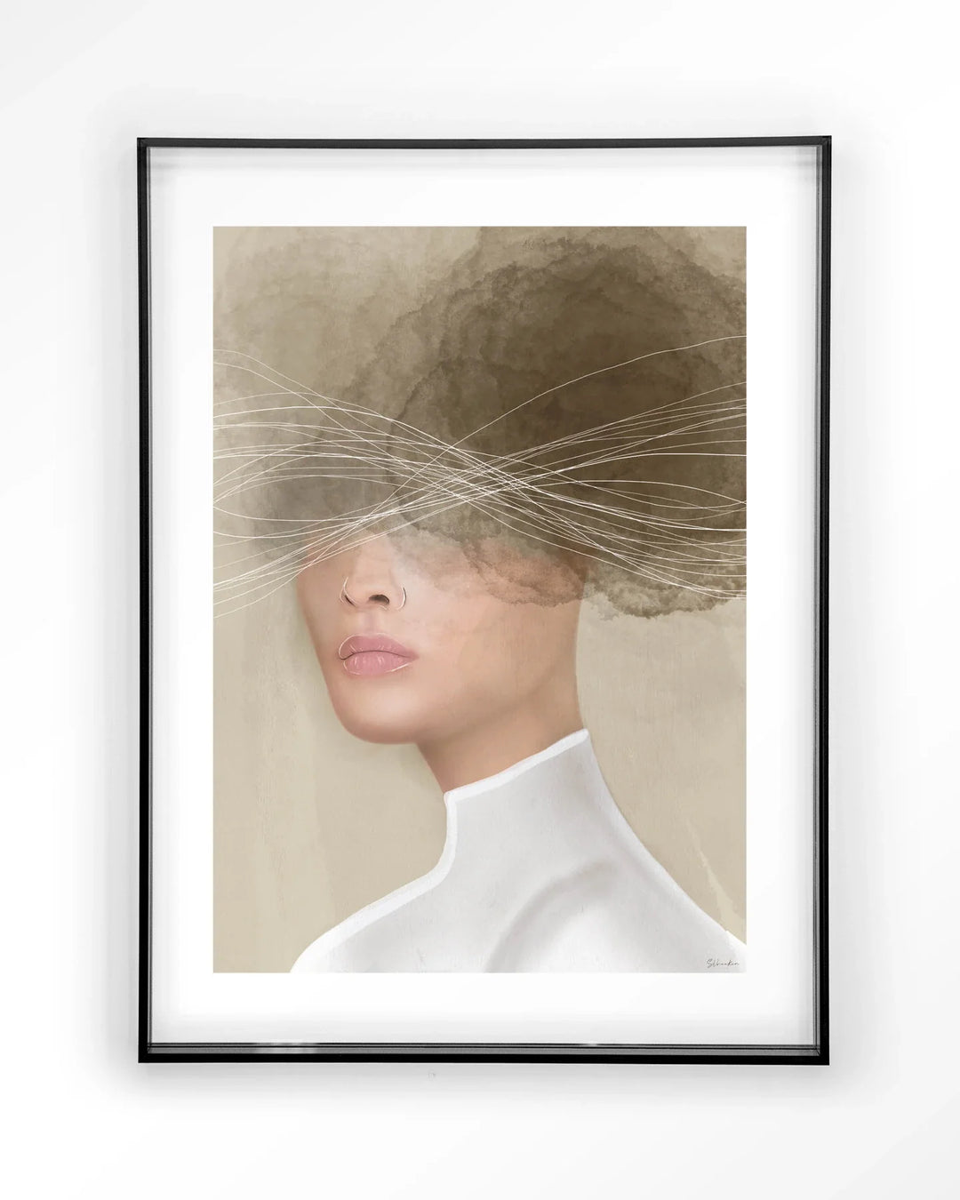 Mood cloud - Moderne Wanddecoratie | Artprint, Glass Art & Wandkleed