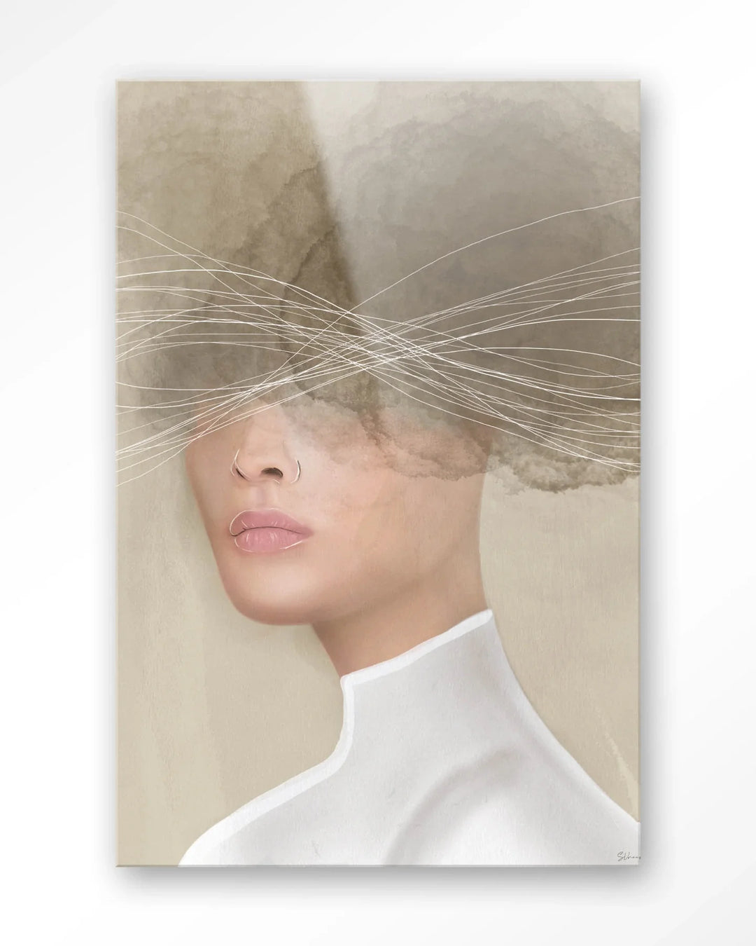 Mood cloud - Moderne Wanddecoratie | Artprint, Glass Art & Wandkleed