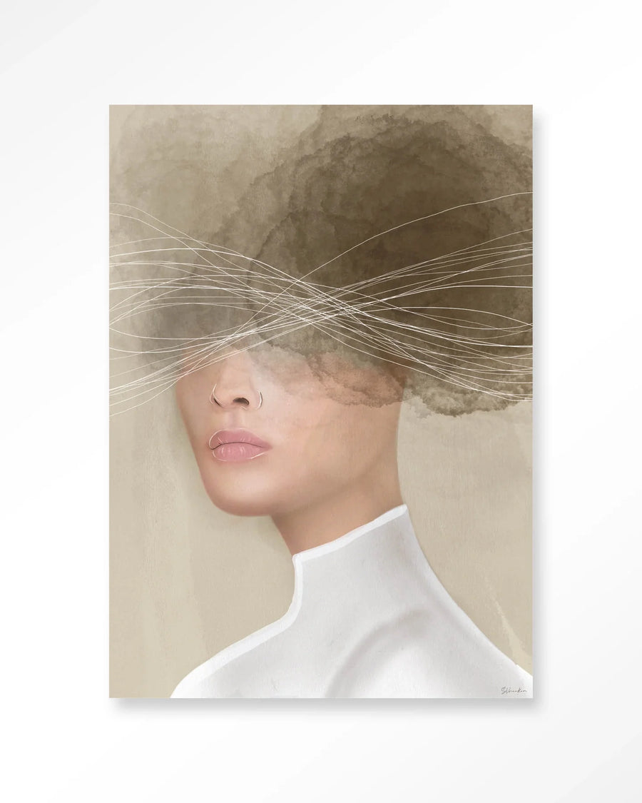 Mood cloud - Moderne Wanddecoratie | Artprint, Glass Art & Wandkleed