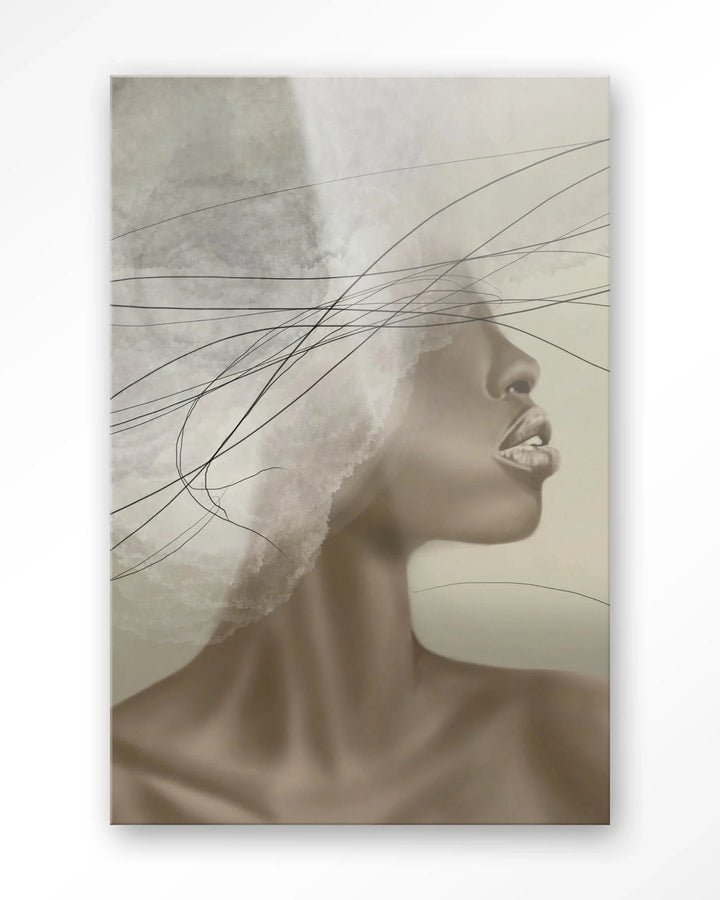 Cloudy thoughts - Moderne Wanddecoratie | Artprint, Glass Art & Wandkleed