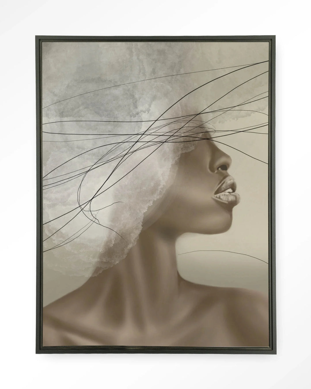 Cloudy thoughts - Moderne Wanddecoratie | Artprint, Glass Art & Wandkleed