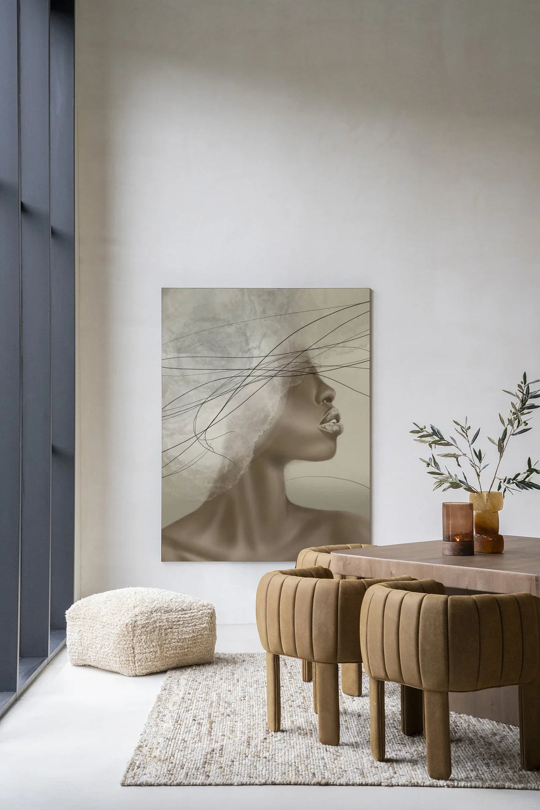 Cloudy thoughts - Moderne Wanddecoratie | Artprint, Glass Art & Wandkleed