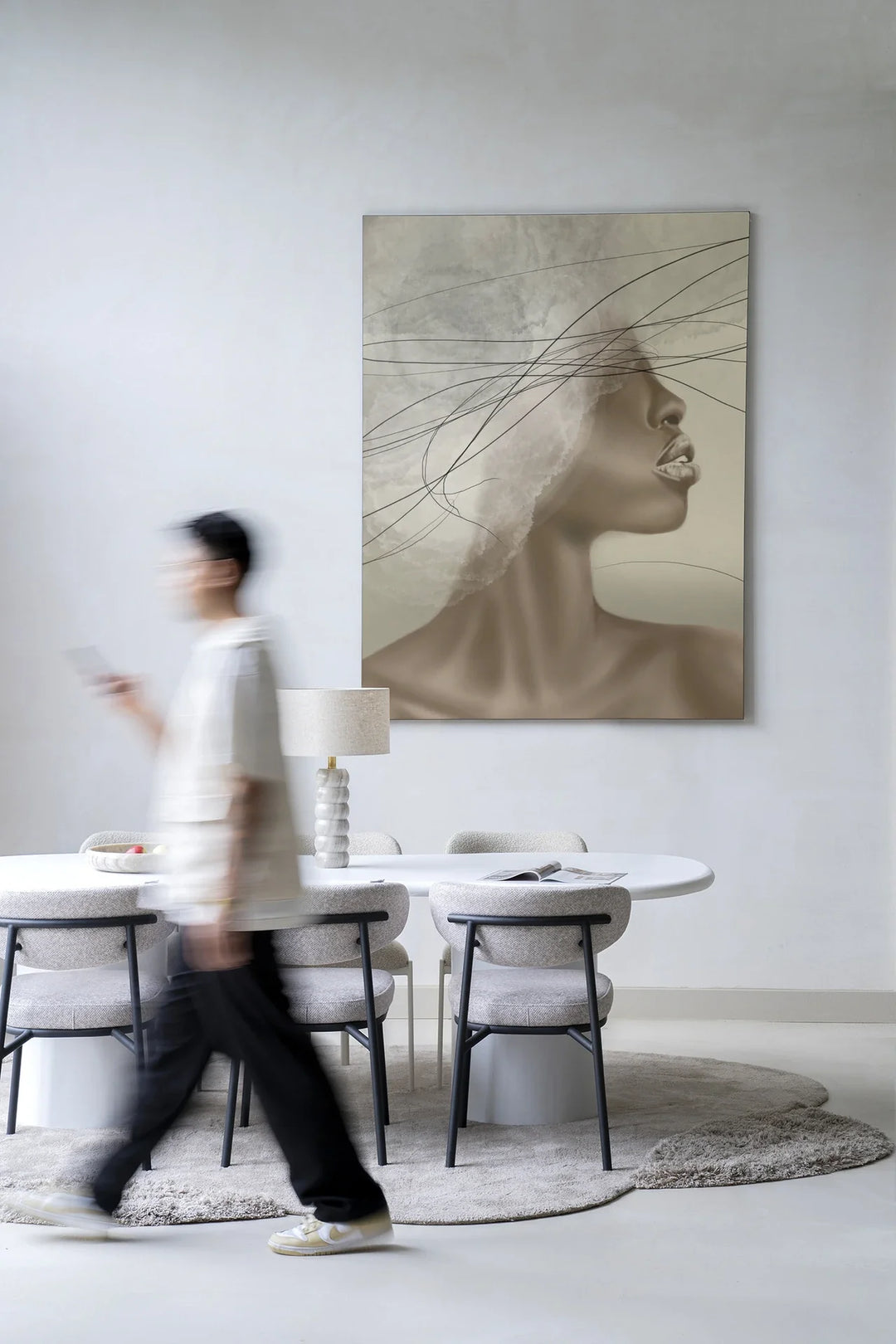 Cloudy thoughts - Moderne Wanddecoratie | Artprint, Glass Art & Wandkleed