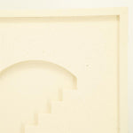 Wand decoratie Pluto | Wit Polyfoam