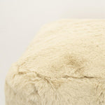 Poef Mosa | Beige Polyester