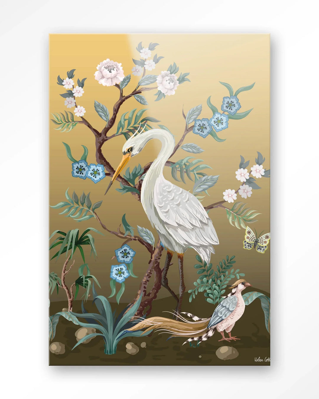Birds - Moderne Wanddecoratie | Artprint, Glass Art & Wandkleed
